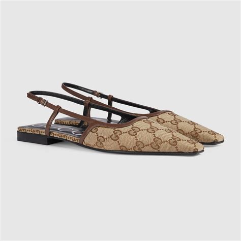 gucci lido slingback ballet flat